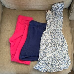 Girls Clothing Lot Pants Shorts Dress Size 9 10 12